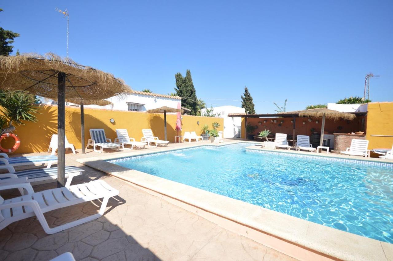 Casa Samuel Mayorazgo Con Piscina Compartida Cádiz Buitenkant foto